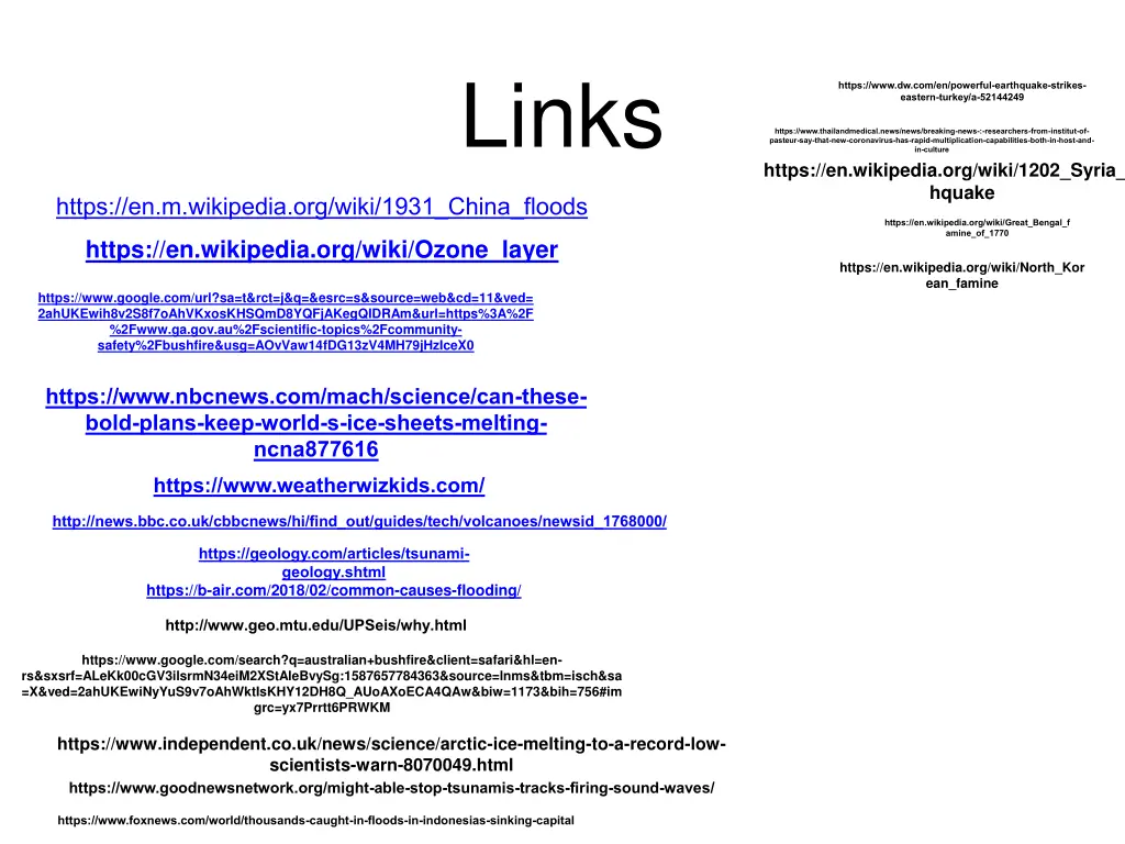 links