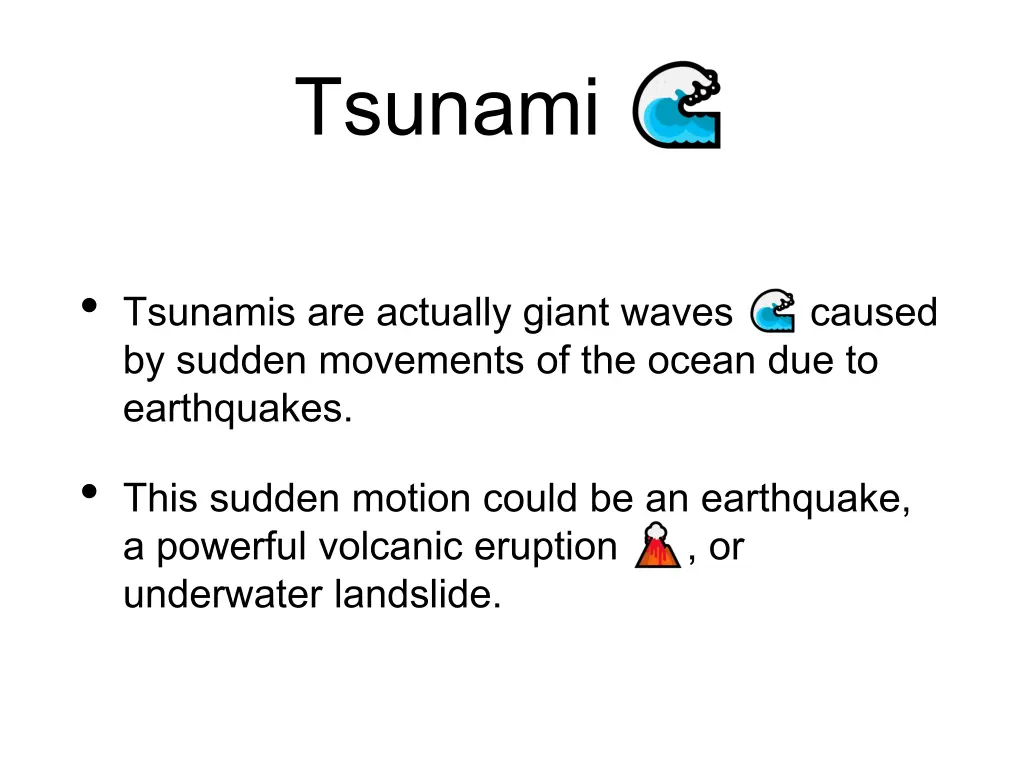 tsunami