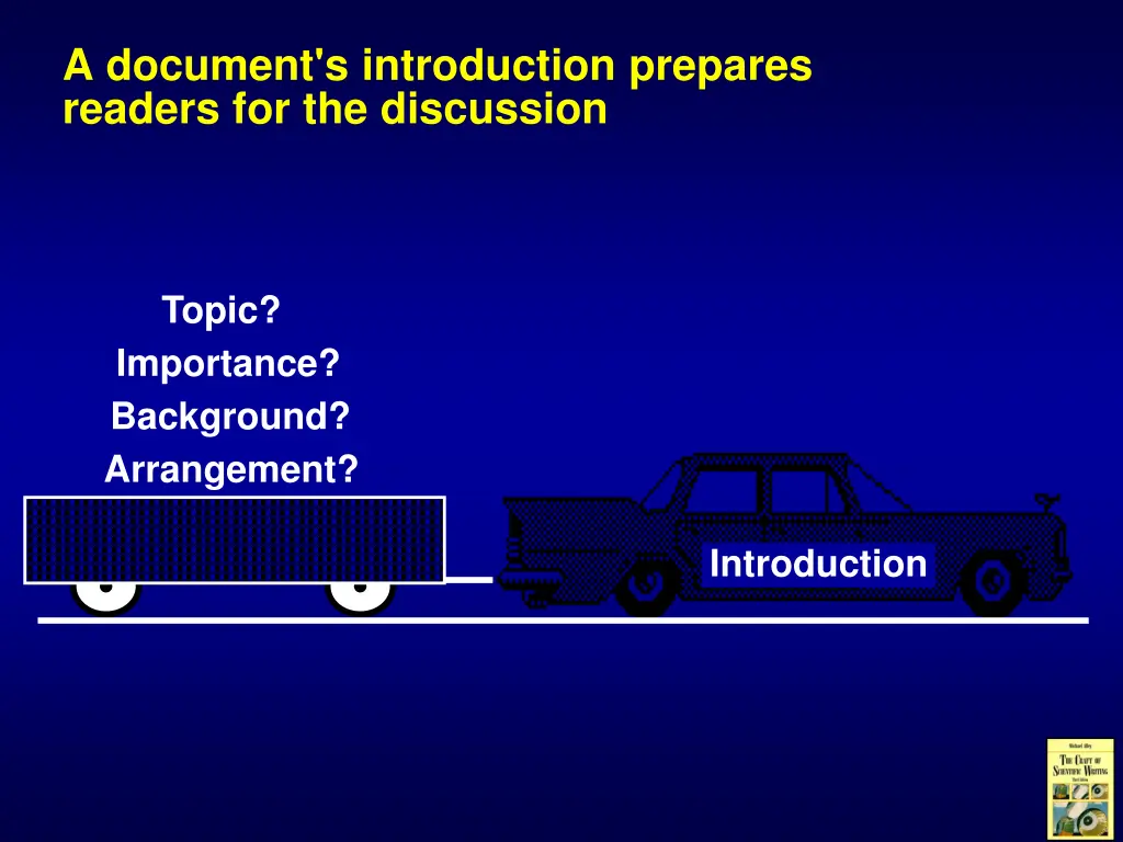 a document s introduction prepares readers