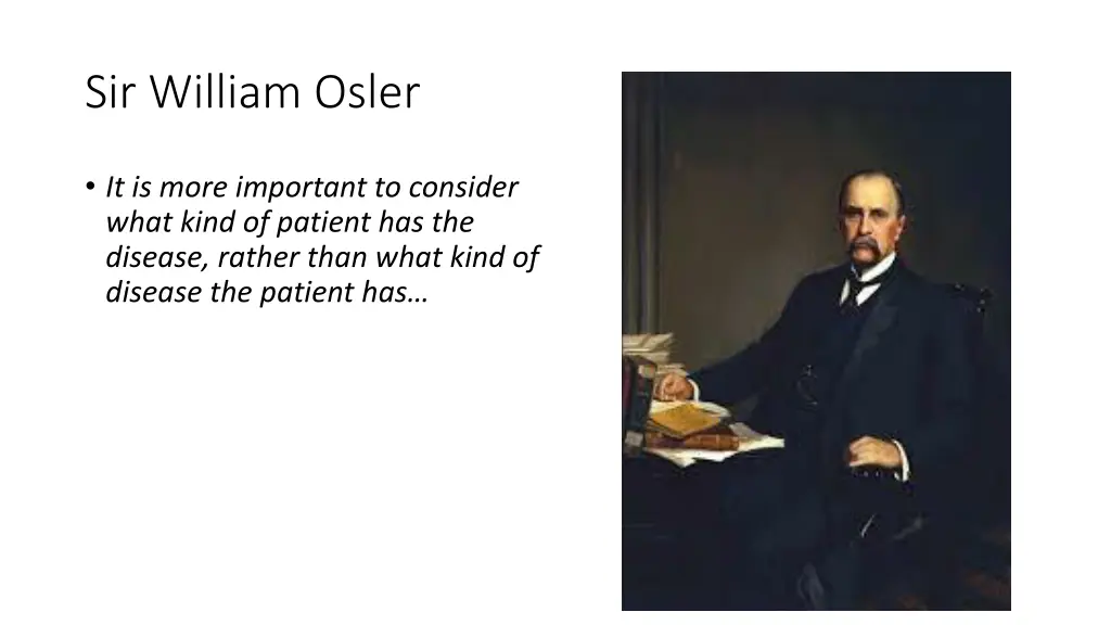 sir william osler 1