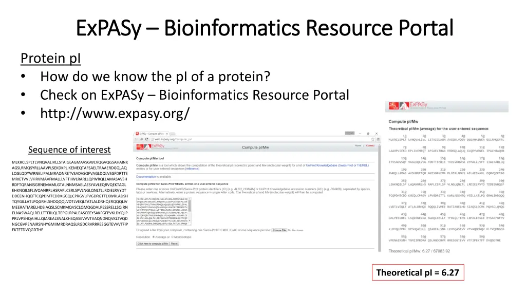 expasy expasy bioinformatics resource portal