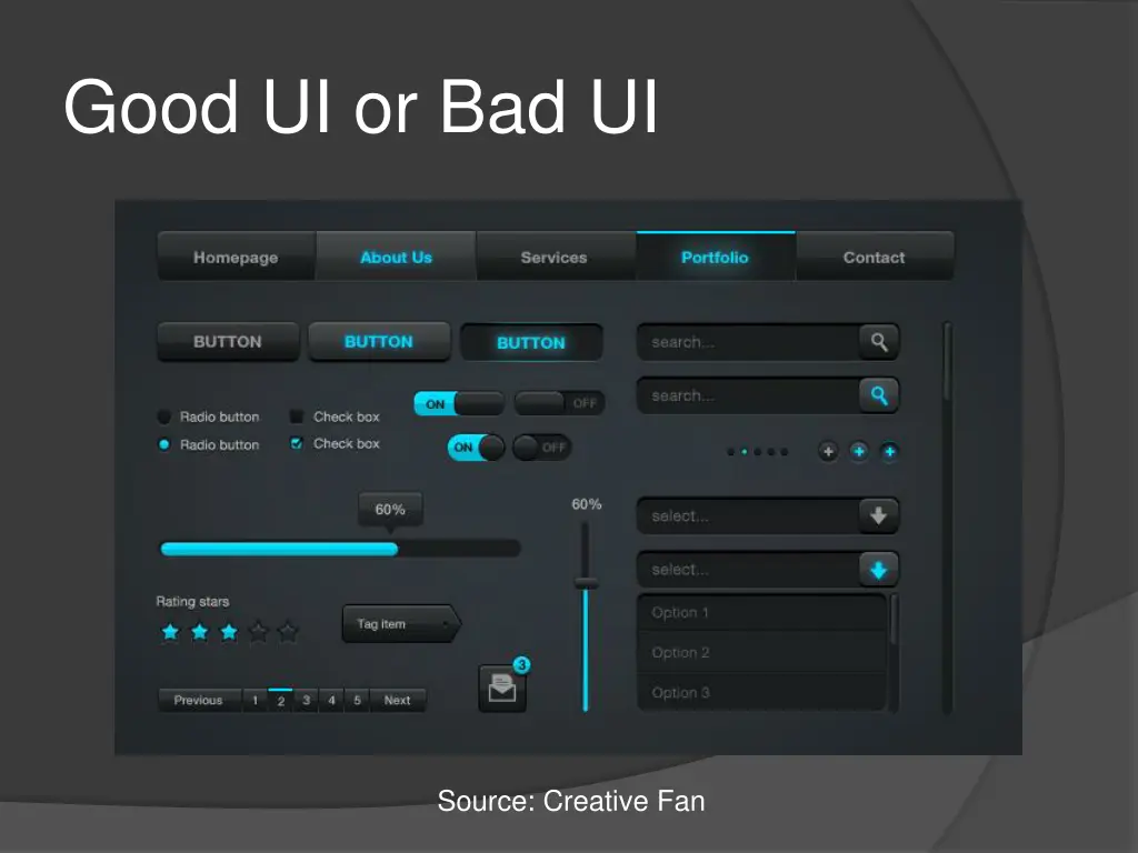 good ui or bad ui