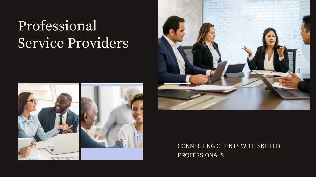 professional service providers