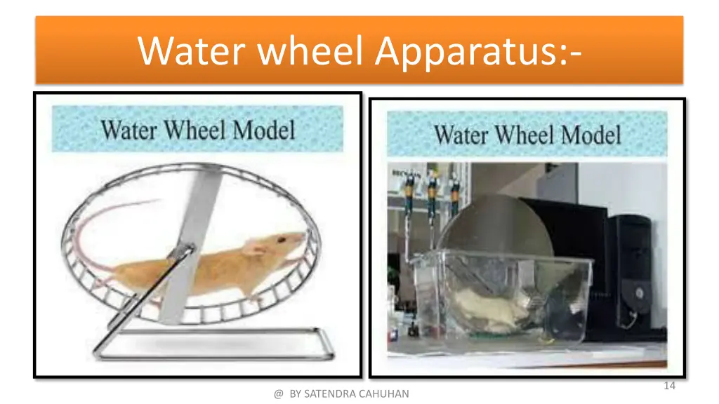 water wheel apparatus