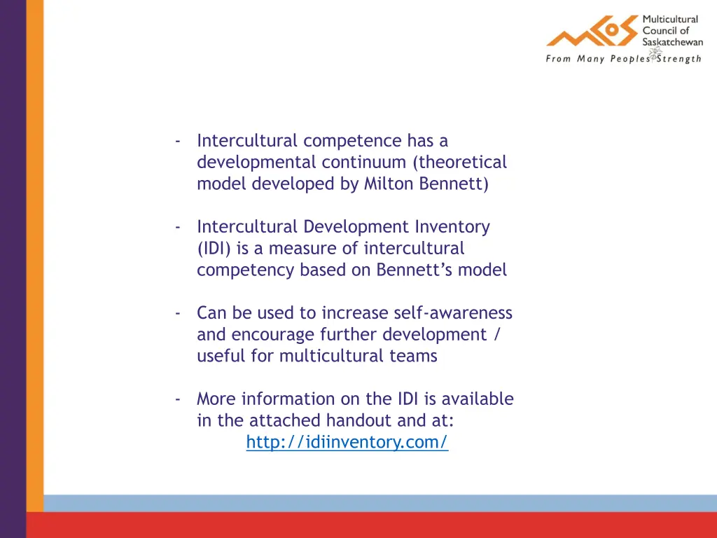 intercultural competence has a developmental