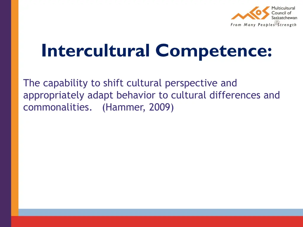 intercultural competence