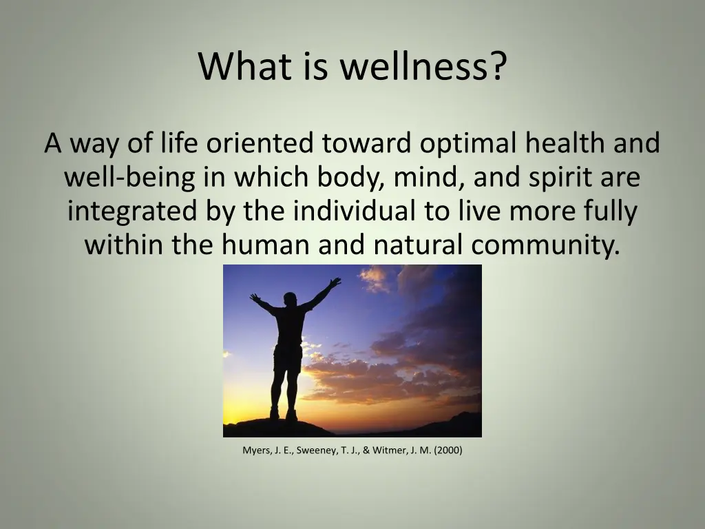 what is wellness