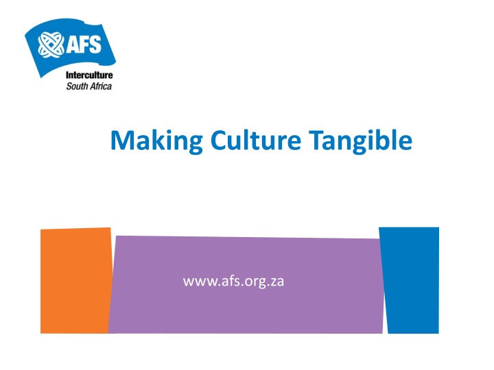 making culture tangible