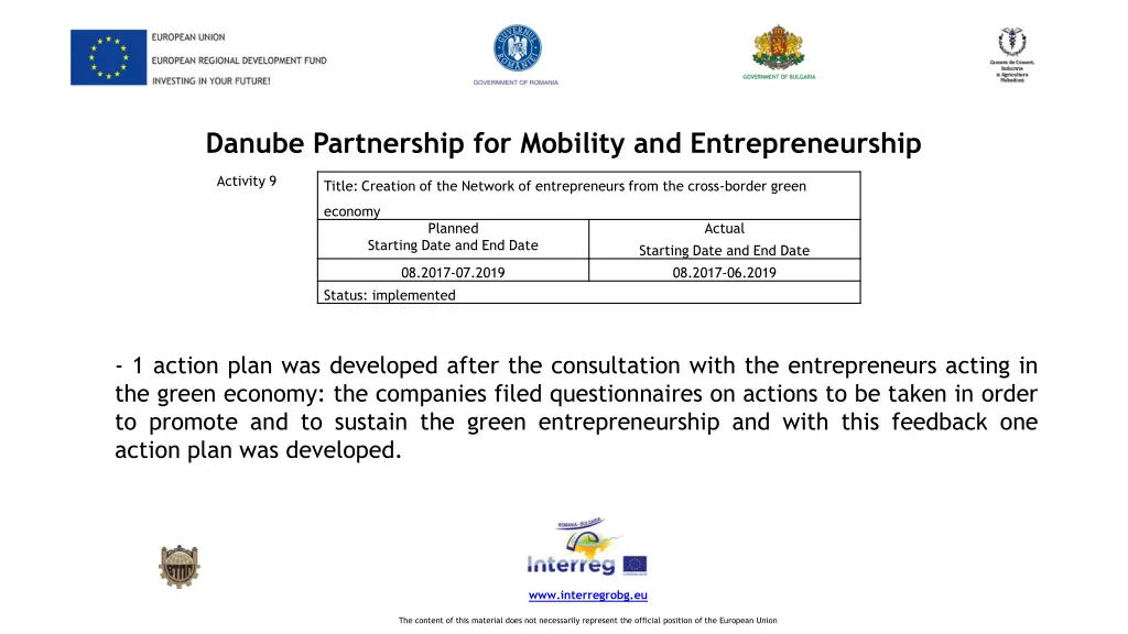 danube partnership for mobility 21