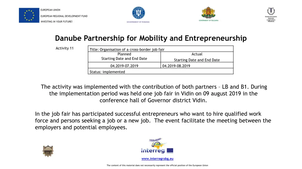 danube partnership for mobility 24