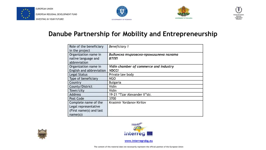 danube partnership for mobility 3