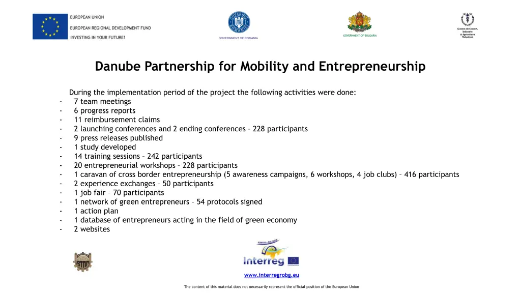 danube partnership for mobility 6