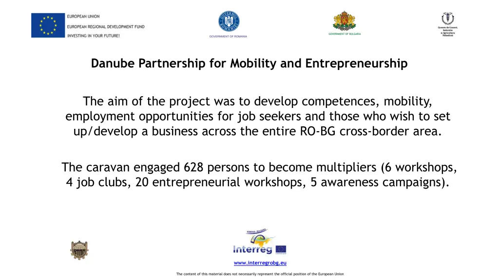 danube partnership for mobility 8