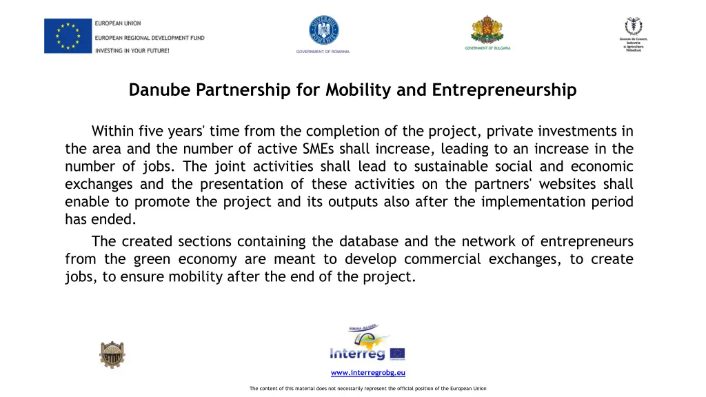 danube partnership for mobility 9