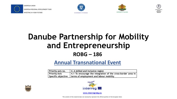 danube partnership for mobility