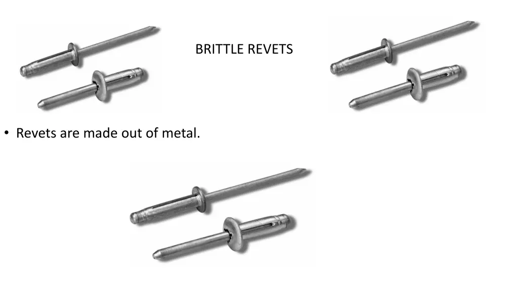 brittle revets