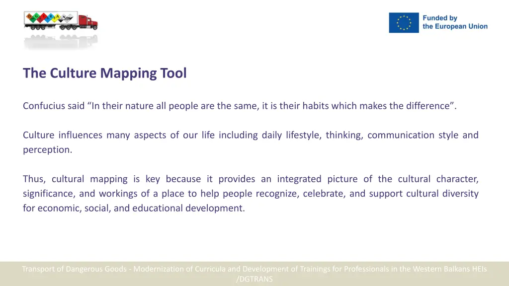 the culture mapping tool