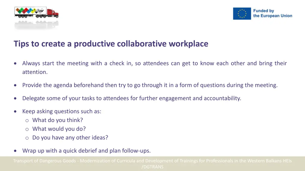 tips to create a productive collaborative