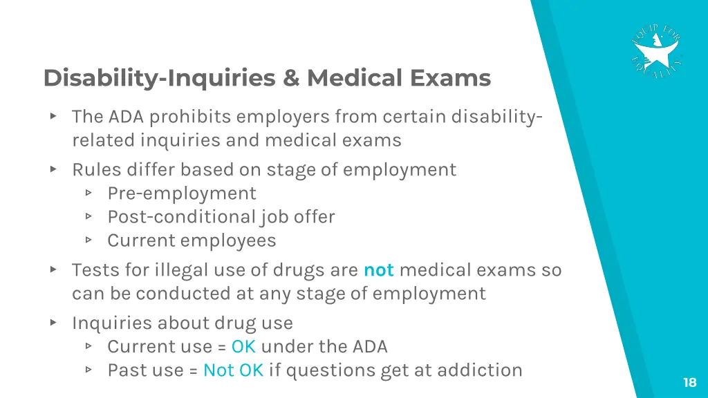 disability inquiries medical exams