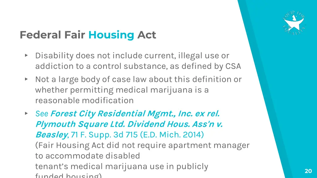 federal fair housing act