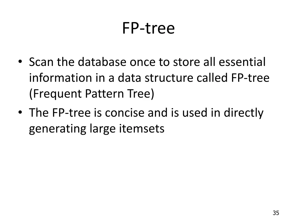 fp tree