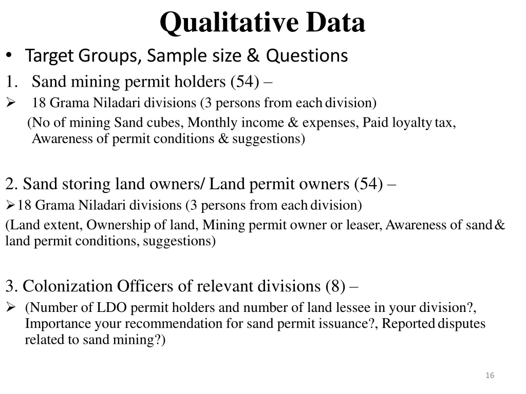 qualitative data