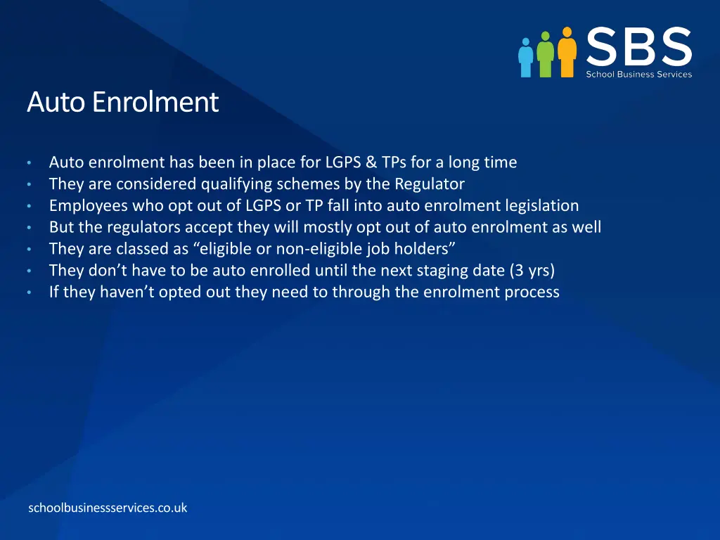 auto enrolment