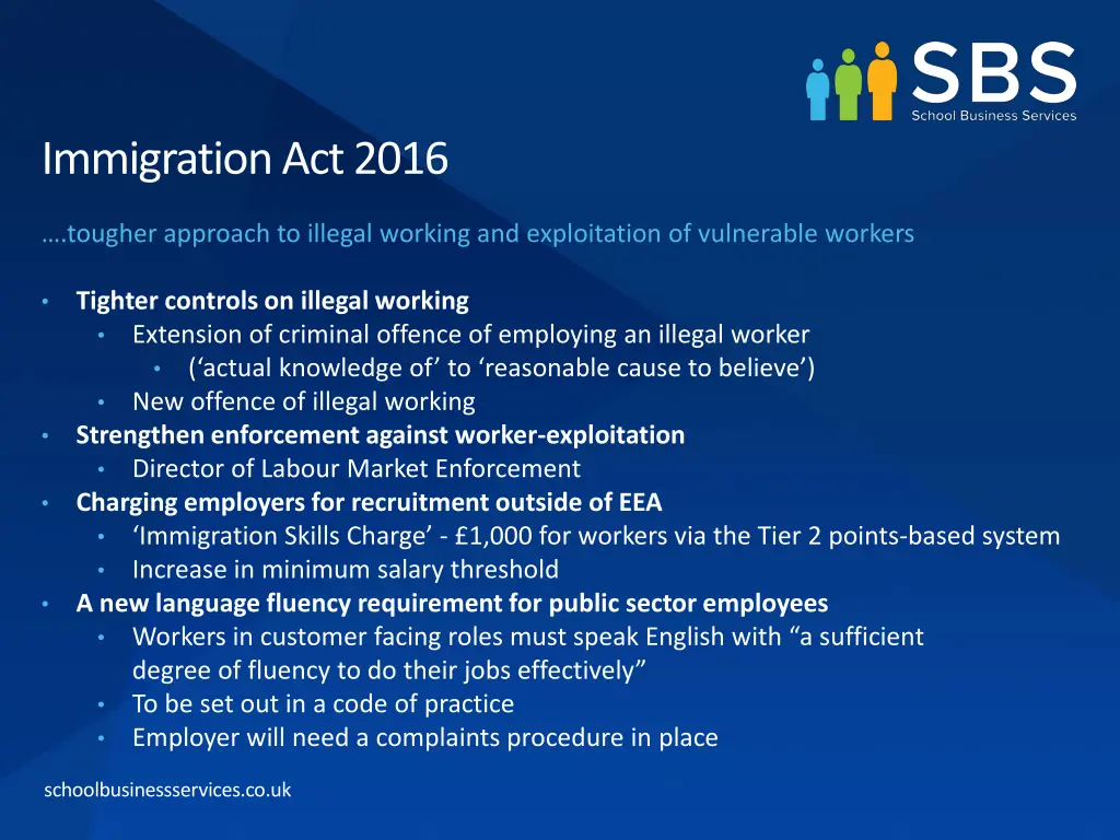 immigration act 2016