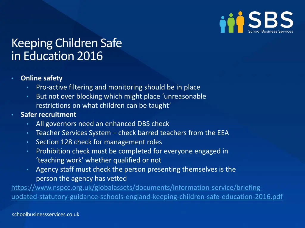 keeping children safe in education 2016 1