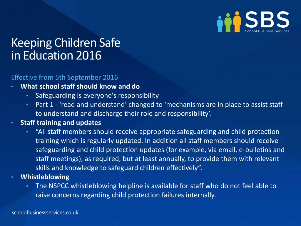 keeping children safe in education 2016