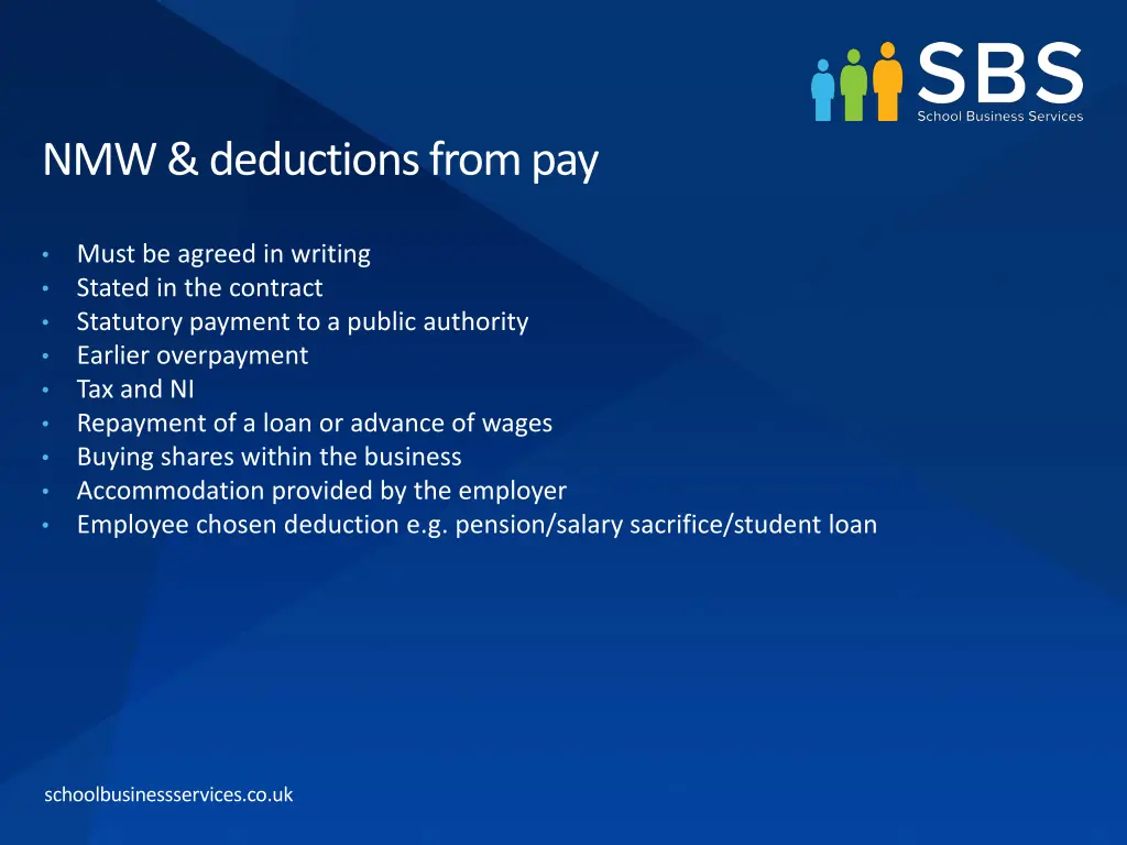 nmw deductions from pay