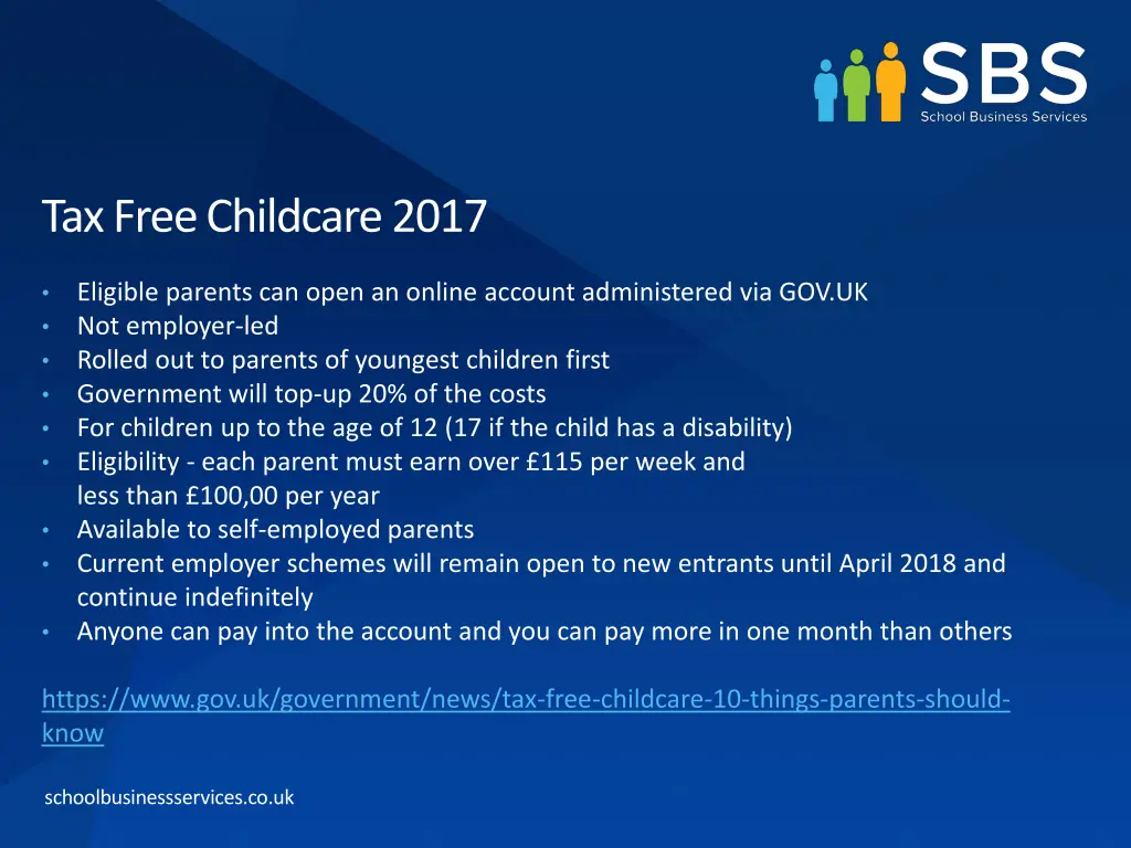 tax free childcare 2017