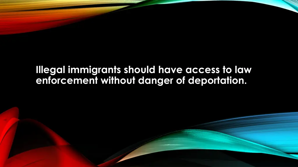 illegal immigrants should have access