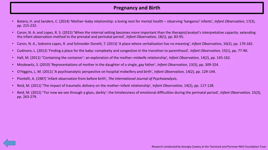 pregnancy and birth