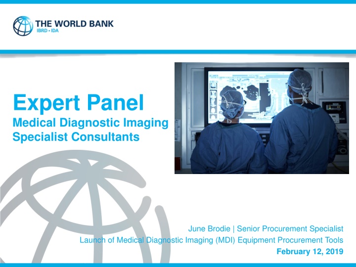 expert panel medical diagnostic imaging