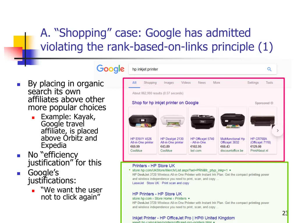 a shopping case google has admitted violating