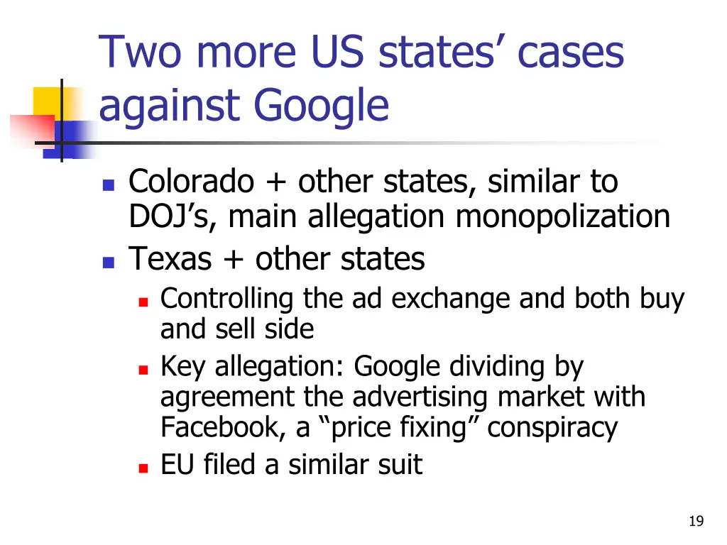 two more us states cases against google