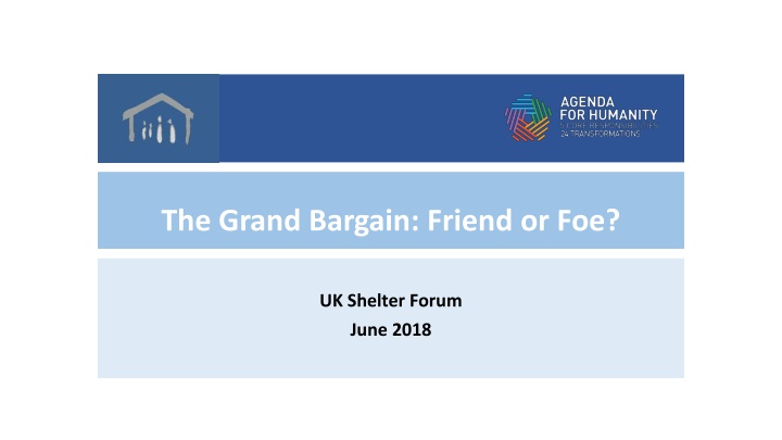 the grand bargain friend or foe