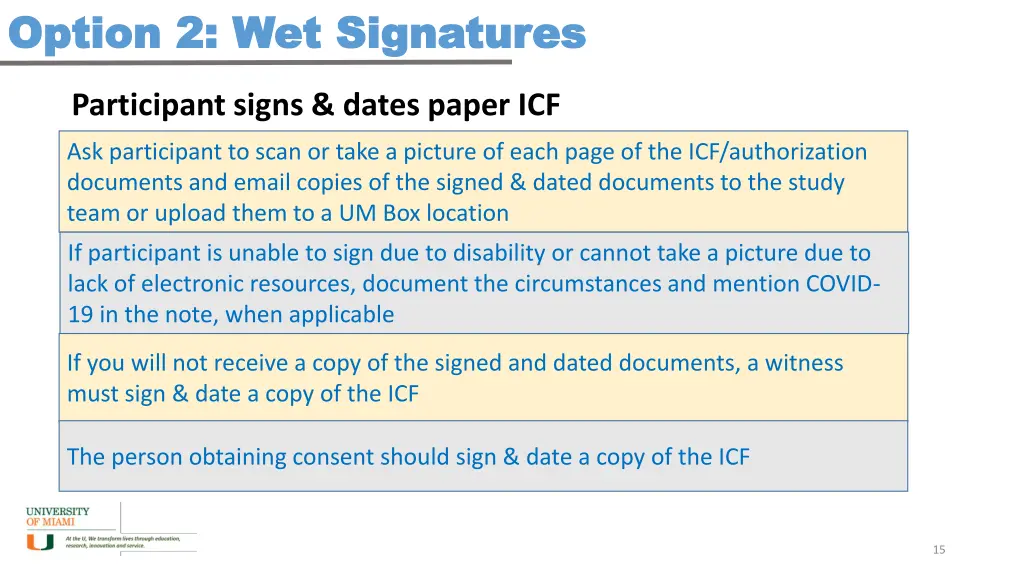 option 2 wet signatures option 2 wet signatures