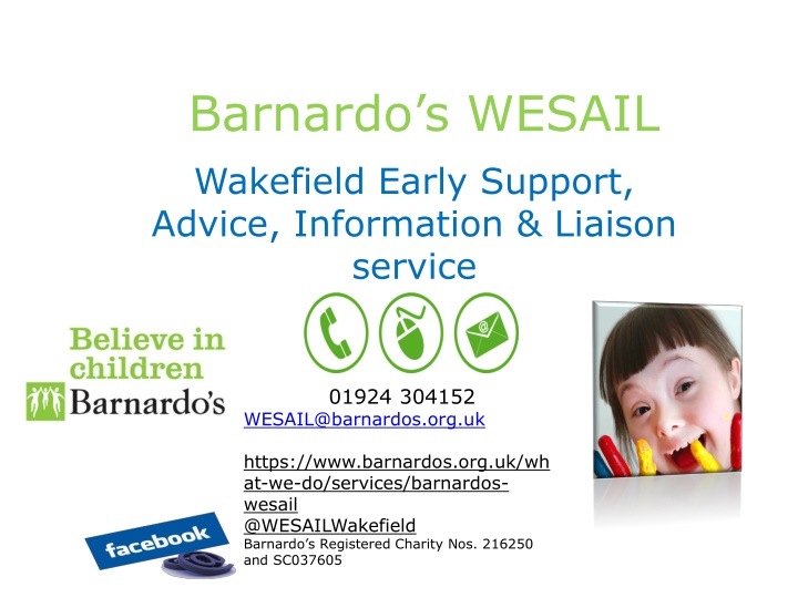 barnardo s wesail wakefield early support advice