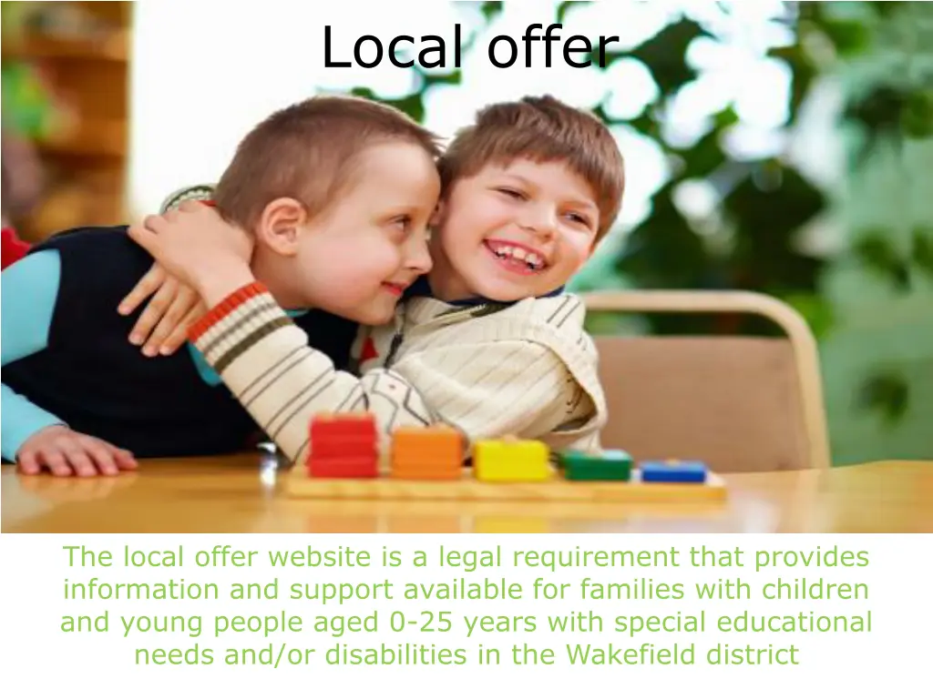 local offer