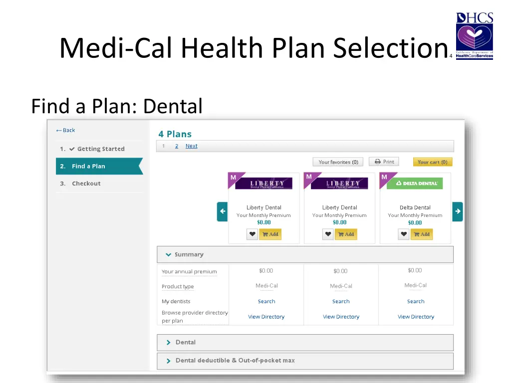 medi cal health plan selection 4