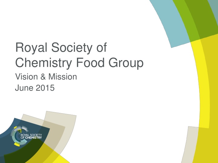 royal society of chemistry food group vision