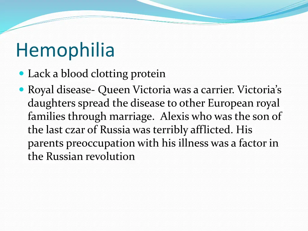 hemophilia