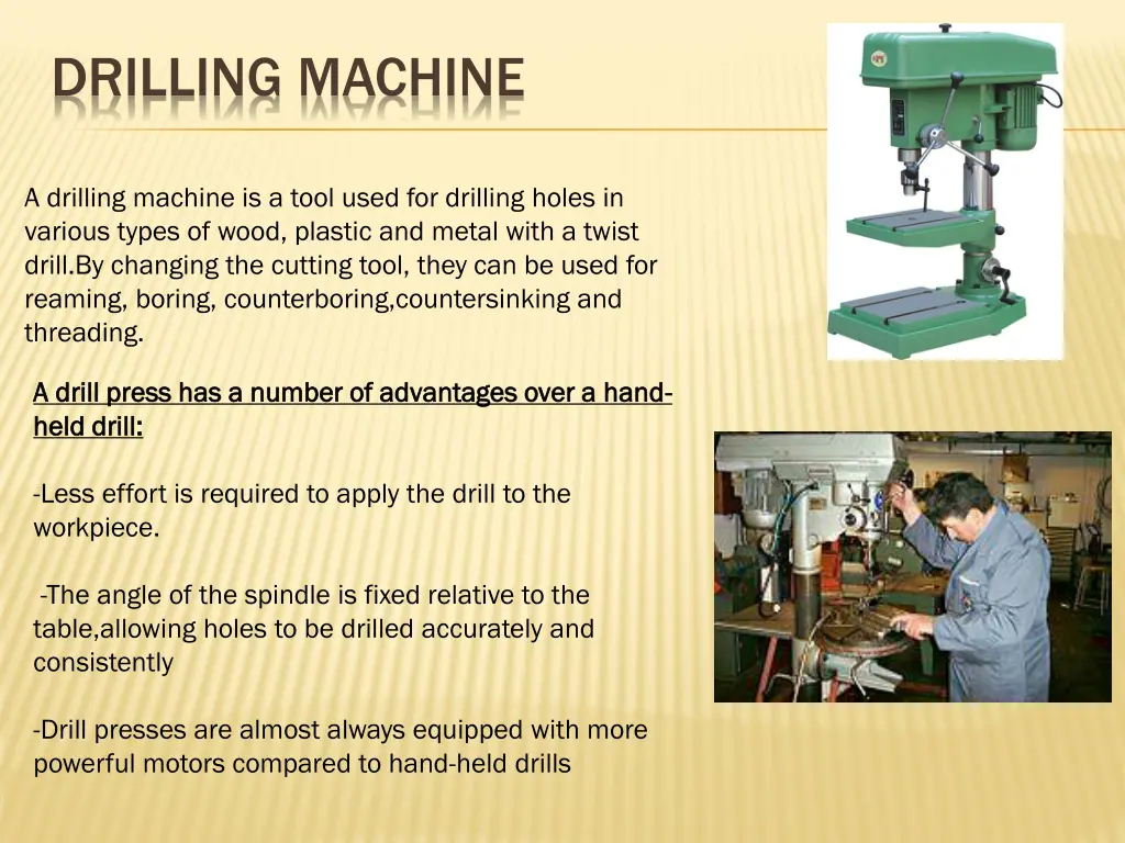 drilling machine