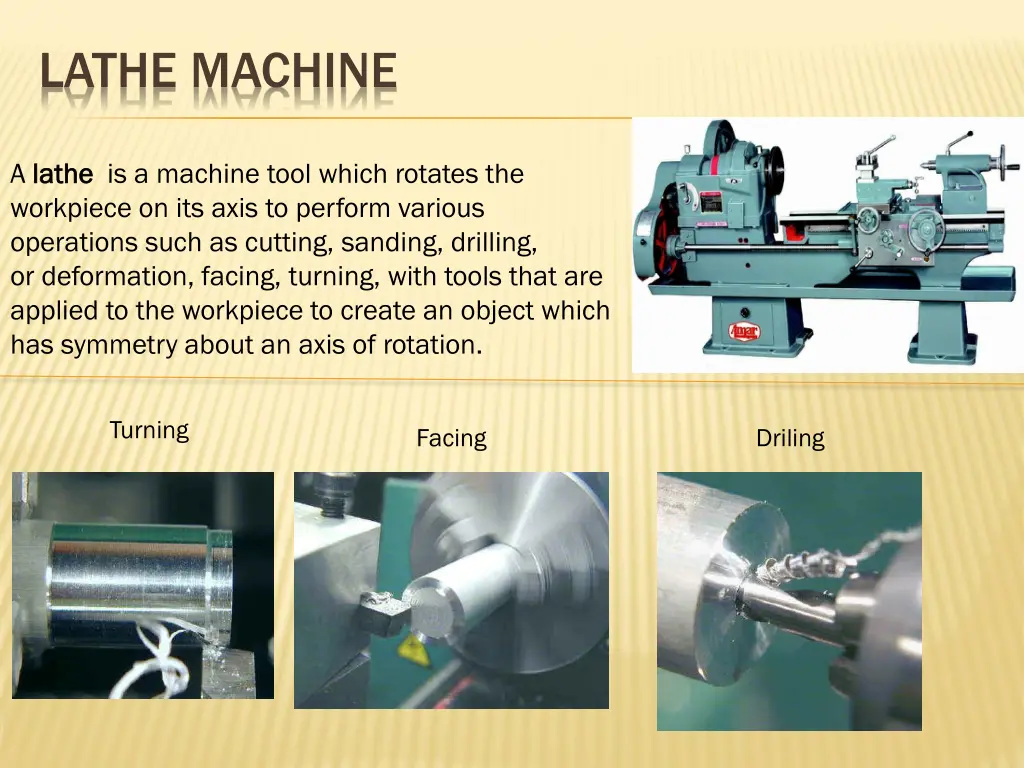 lathe machine