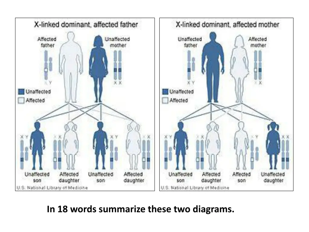 in 18 words summarize these two diagrams