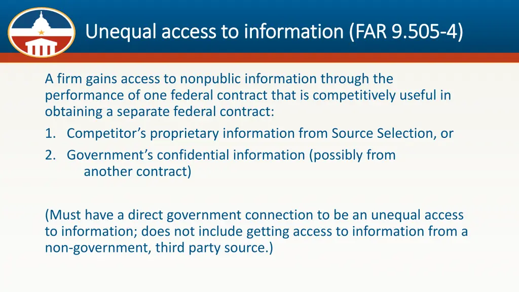 unequal access to information far 9 505 unequal