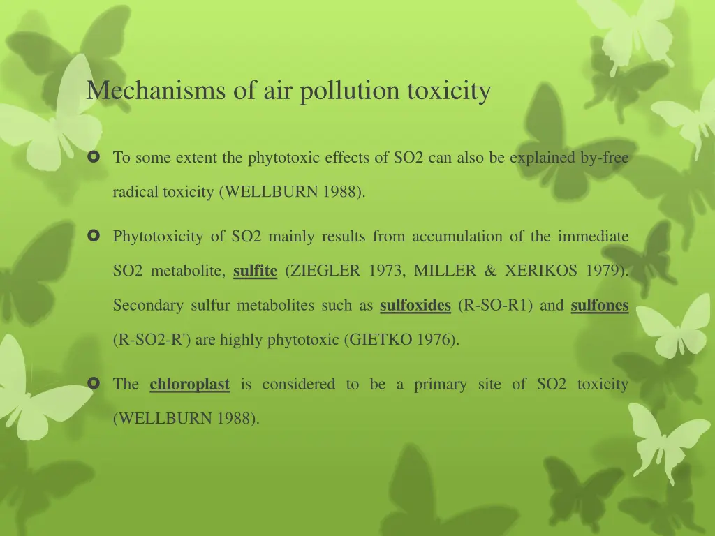 mechanisms of air pollution toxicity 1