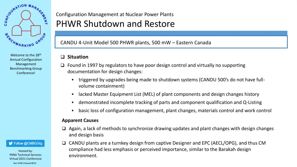 configuration management at nuclear power plants 2